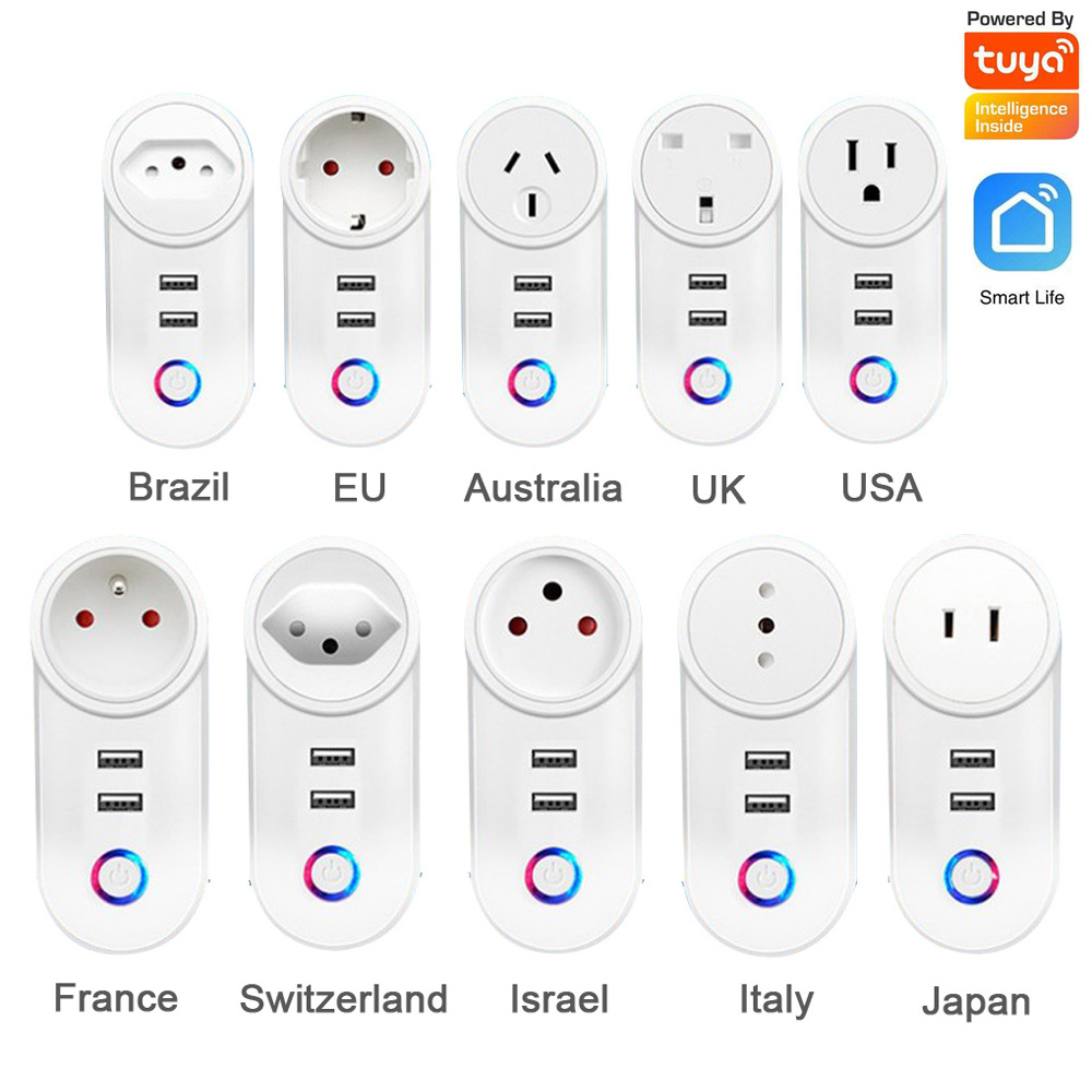 Smart Home Energy App - 1A 2A USB portu ile 1