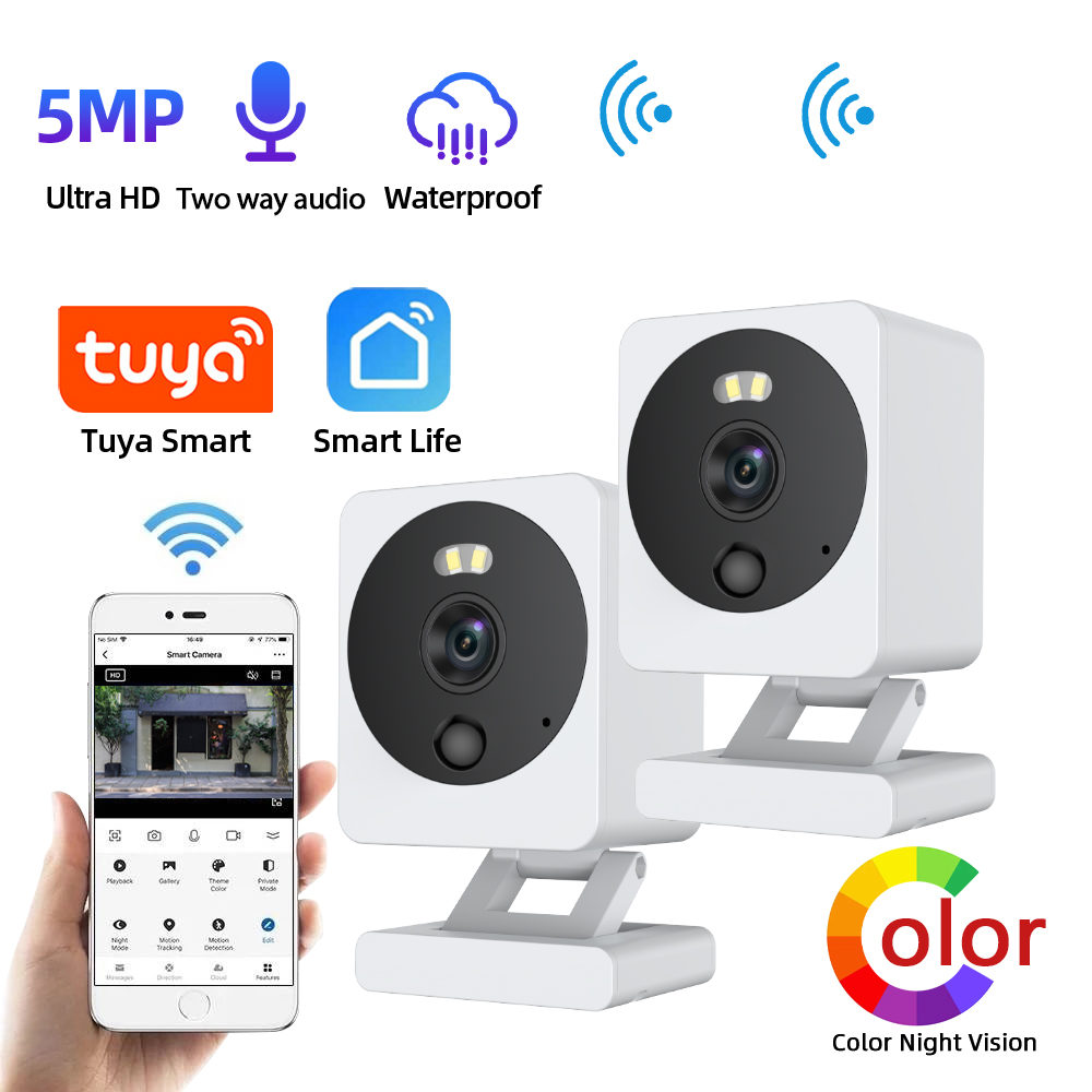 Smart Home Battery Camera Ezviz - 5MP Tuya Mini Kablosuz IP Güvenlik