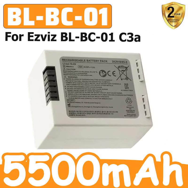 Smart Home Battery Camera Ezviz - Ezviz BL-BC-01 C3a Batarya için Yeni