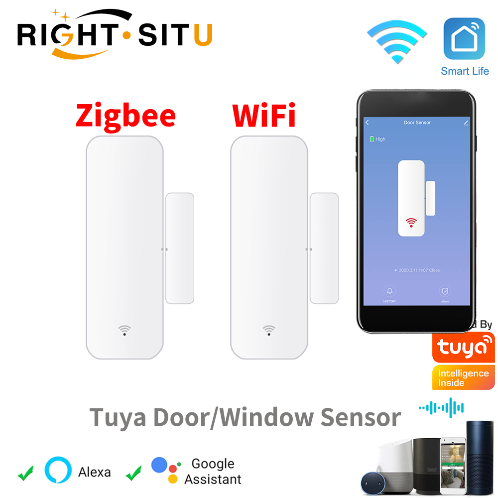 Smart Home Zigbee - Tuya WiFi Zigbee Kapı Pencere Sensörü