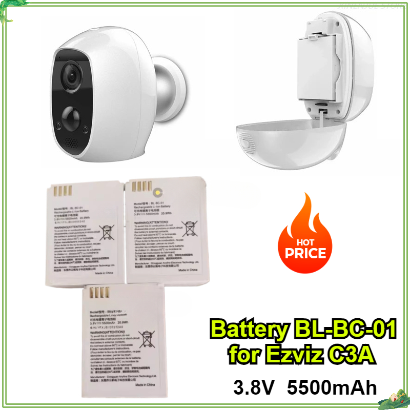 Smart Home Battery Camera Ezviz - Ezviz C3A 3.8V/5500mAh Dijital Pil için