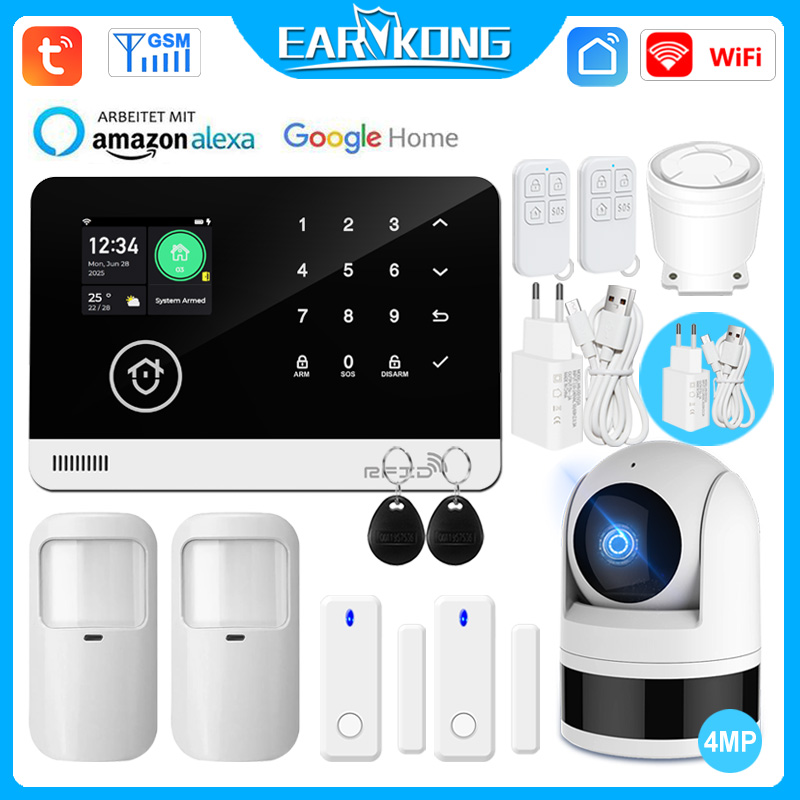Smart Home Keyboard - Akıllı Yaşam APP Kontrolü Tuya WiFi