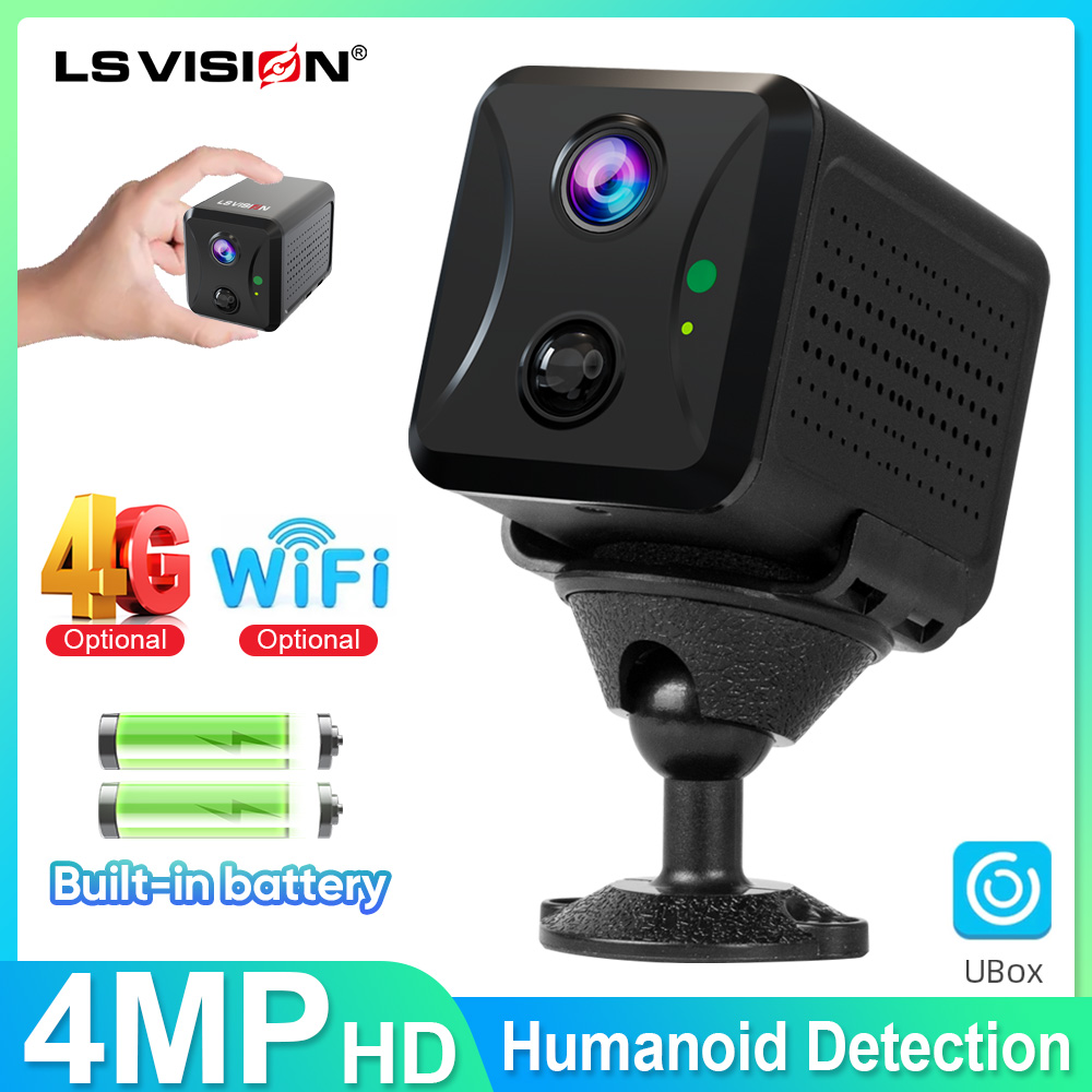 Smart Home Battery Camera Ezviz - LS VISION Mini Kamera 4g Sim