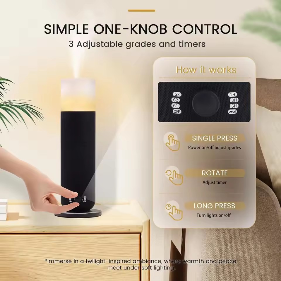 Smart Home Fragrance Diffuser - Oda Kokusu Difüzörü 165m³'e Kadar Kapsama