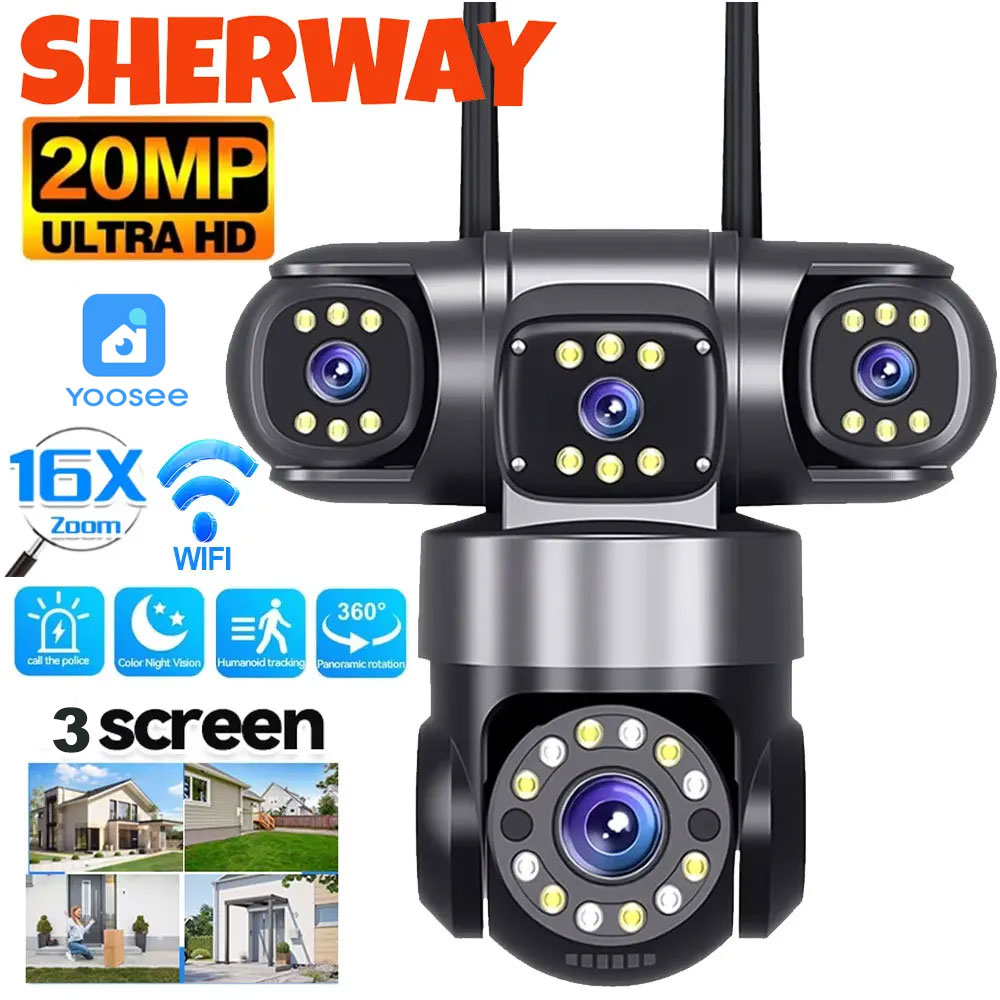 Smart Home Battery Camera Ezviz - 10K 20MP Ev Güvenlik Dış Mekan