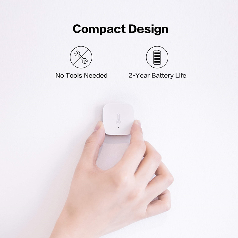 Akara sıcaklık nem sensörü akı - Smart Home Xiaomi 2 incelemesi ve fiyatı