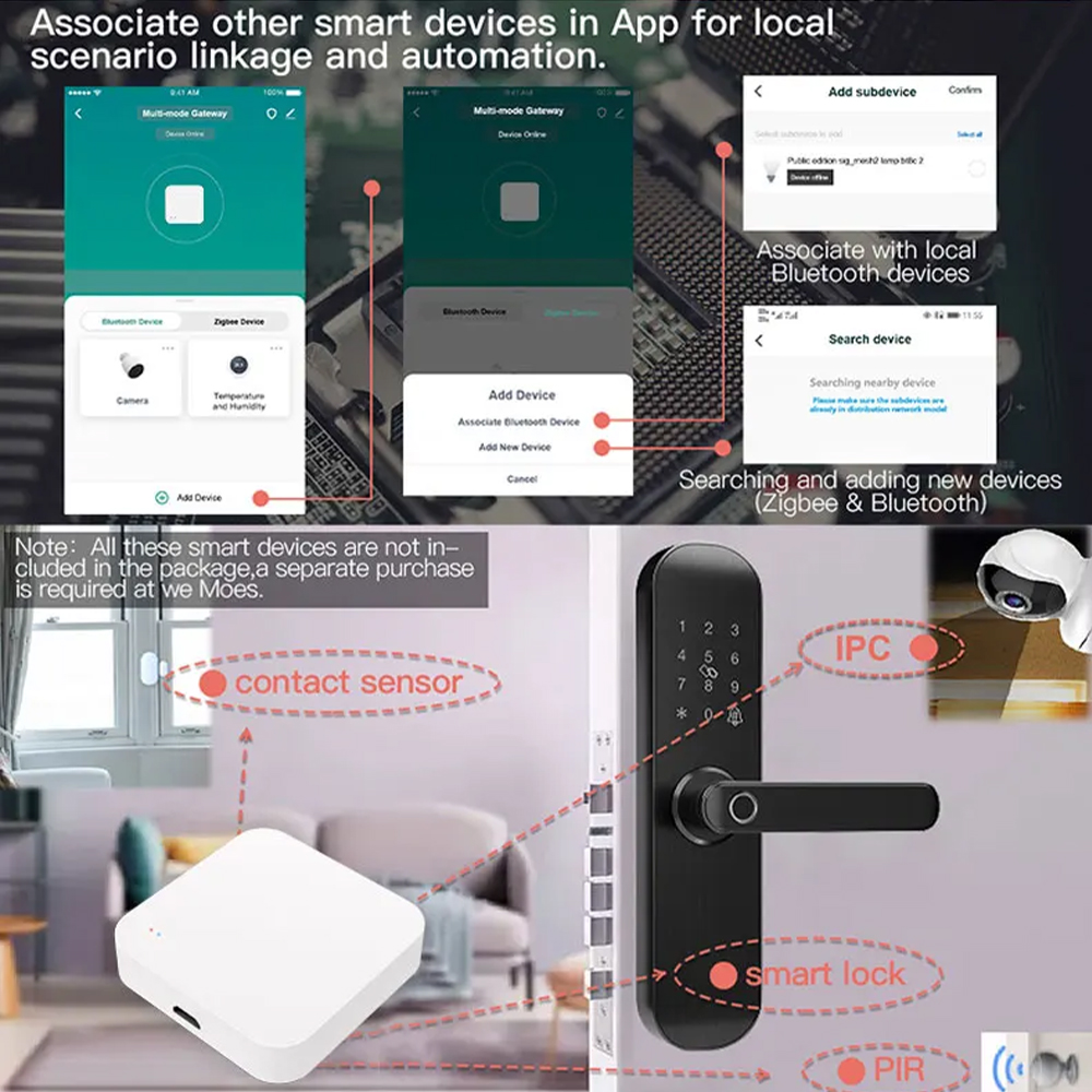 Tuya Zigbee Bluetooth Çok Modl - Smart Home Zigbee incelemesi ve fiyatı