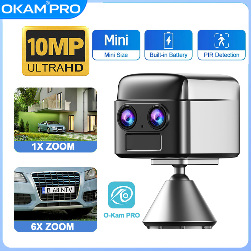OKAM PRO WIFI MINI Çift Lensli - Smart Home Battery Camera Ezviz incelemesi ve fiyatı