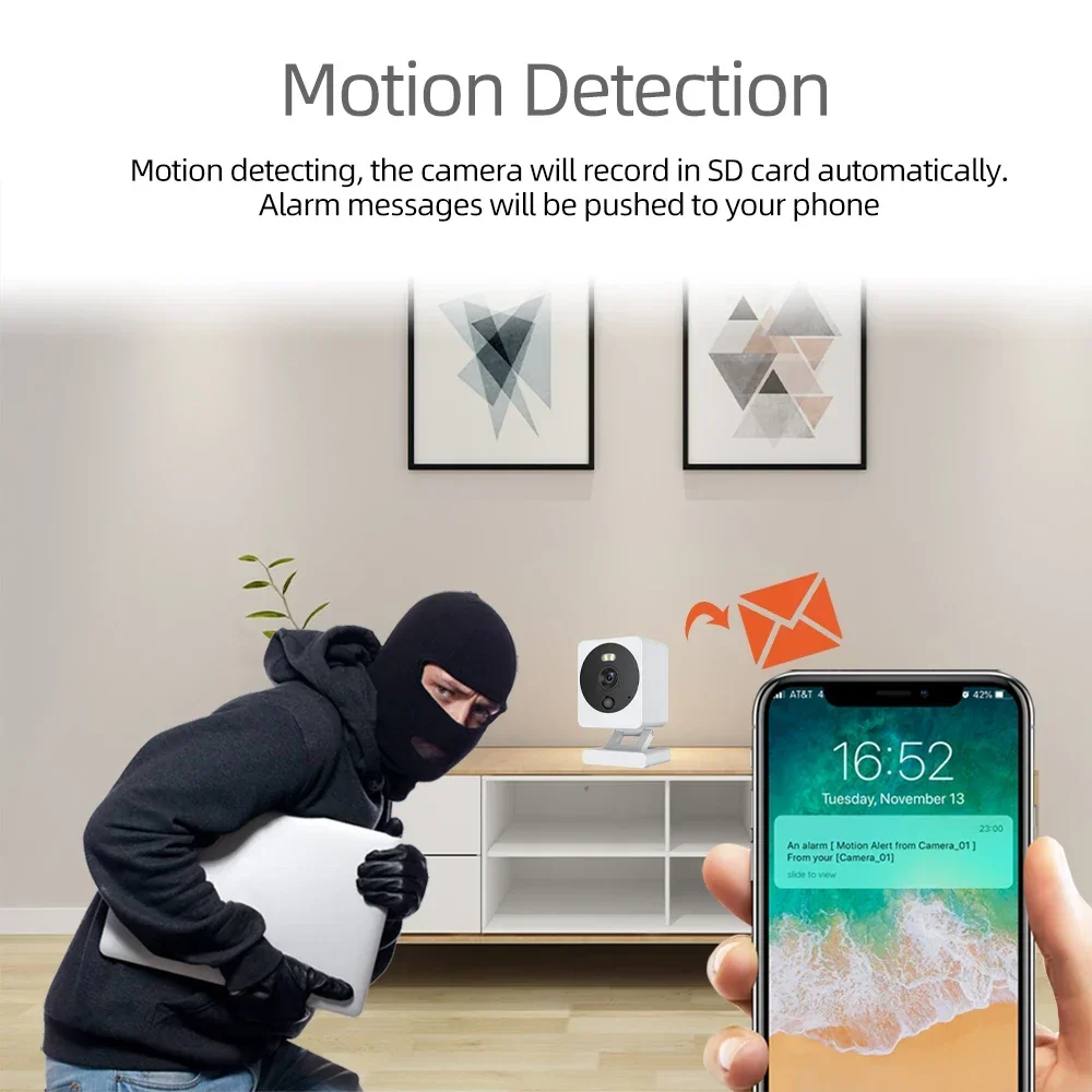 5MP Tuya Mini Kablosuz IP Güve - Smart Home Battery Camera Ezviz incelemesi ve fiyatı
