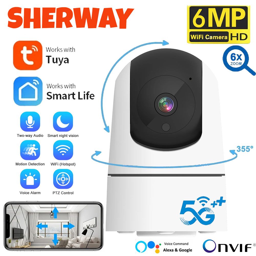 6MP WiFi Kamera Tuya Akıllı Ev - Smart Home Battery Camera Ezviz incelemesi ve fiyatı