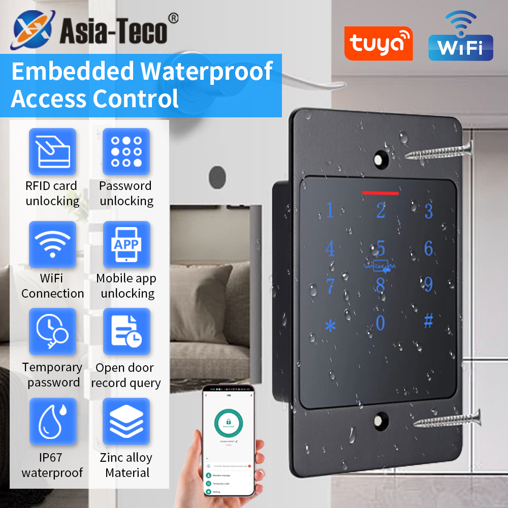 WiFi Tuya Akıllı Kapı Kilidi K - Smart Home Keyboard incelemesi ve fiyatı