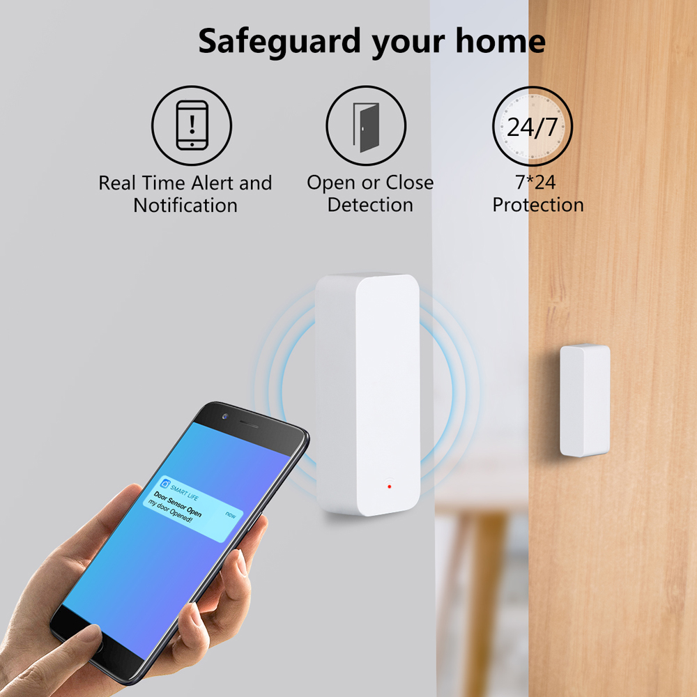 Tuya WiFi Zigbee Kapı Pencere  - Smart Home Zigbee incelemesi ve fiyatı