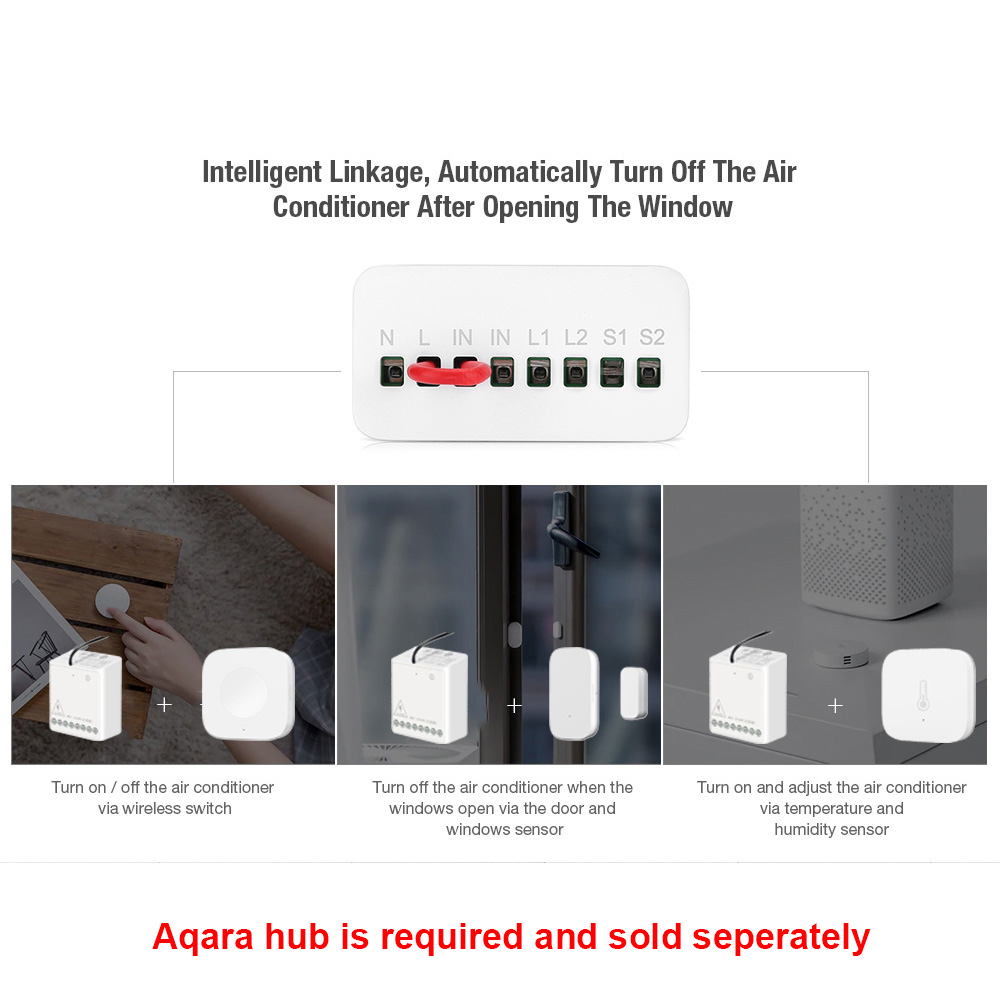 Orijinal Aqara iki yönlü Kontr - Smart Home Xiaomi 2 incelemesi ve fiyatı