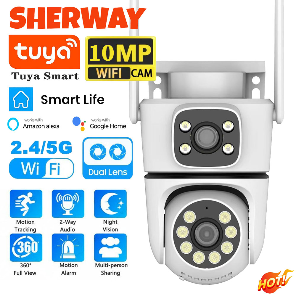 10MP Tuya 5G Wifi PTZ Kamera 4 - Smart Home Battery Camera Ezviz incelemesi ve fiyatı
