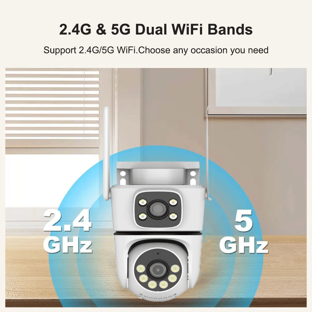 10MP Tuya 5G Wifi PTZ Kamera 4 - Smart Home Battery Camera Ezviz incelemesi ve fiyatı
