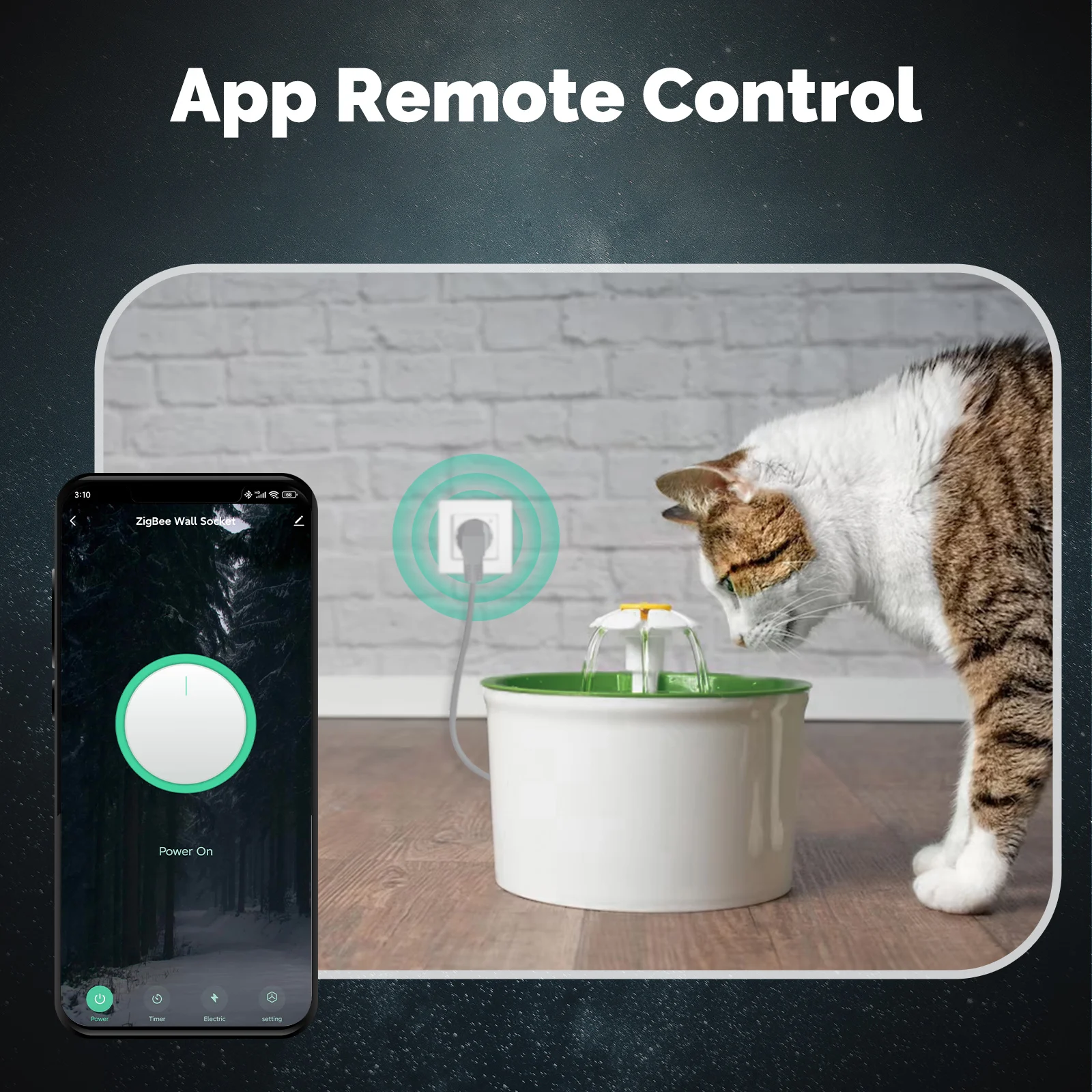 MOES Tuya ZigBee Duvar Soketi  - Smart Home Energy App incelemesi ve fiyatı