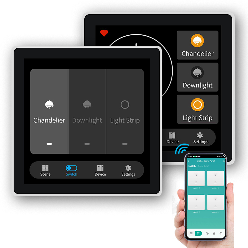 FUERS 4 Inç Dokunmatik Ekran Ç - Smart Home Zigbee incelemesi ve fiyatı