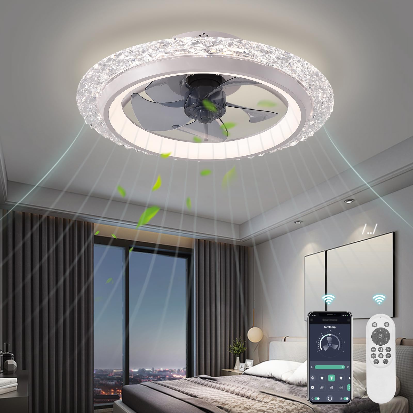 Akıllı Dairesel Tavan Vantilat - Smart Home Energy App incelemesi ve fiyatı
